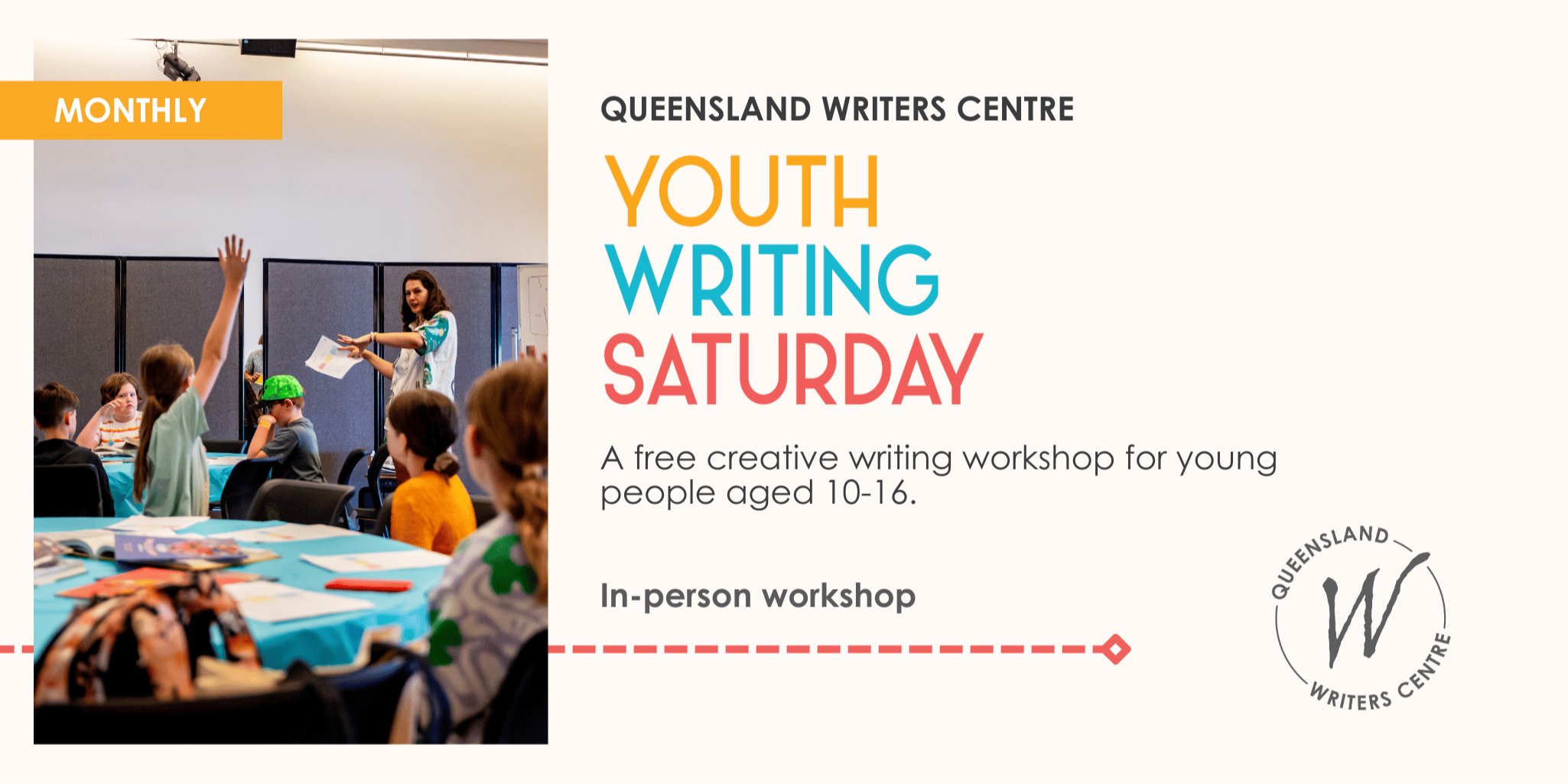 Youth Writing Saturday Sunshine Coast, Cooroy, Sat 10th Feb 2024, 10