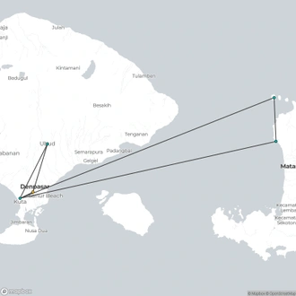 tourhub | Today Voyages | Chanting of Paradise, Private Tour | Tour Map