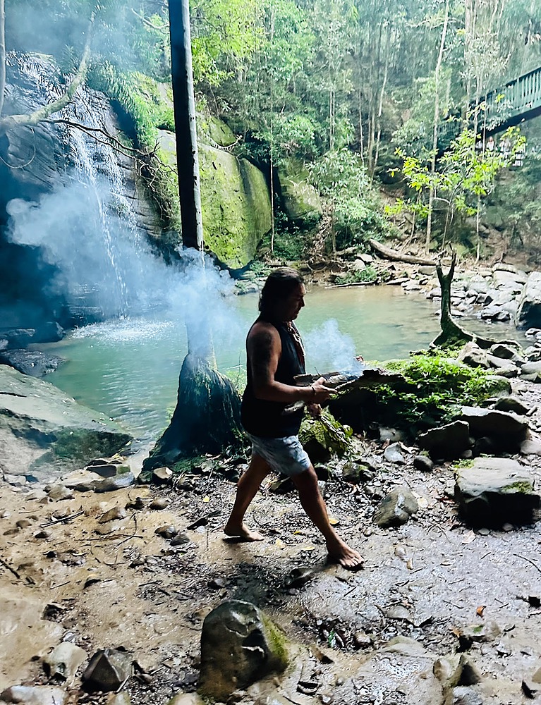 Adam's Sacred Smoking Ceremony