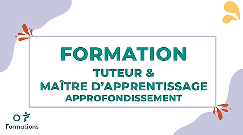 Représentation de la formation : Tuteur et Maître d'apprentissage - Approfondissement