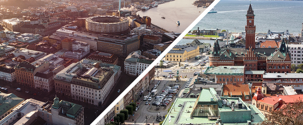 Göteborg och Helsingborg lyfts som goda exempel i omställningen till en cirkulär ekonomi. 