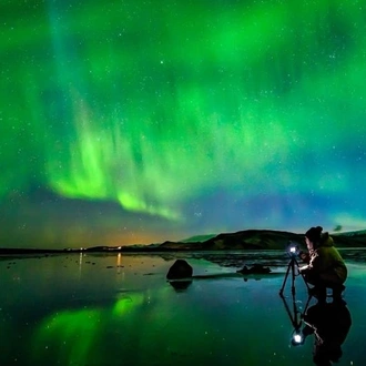 tourhub | Omega Tours | Icelandic Wonders: Northern Lights & Glacier Lagoon 