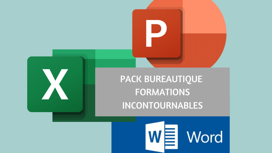Représentation de la formation : PACK BUREAUTIQUE : Word/Excel/PowerPoint