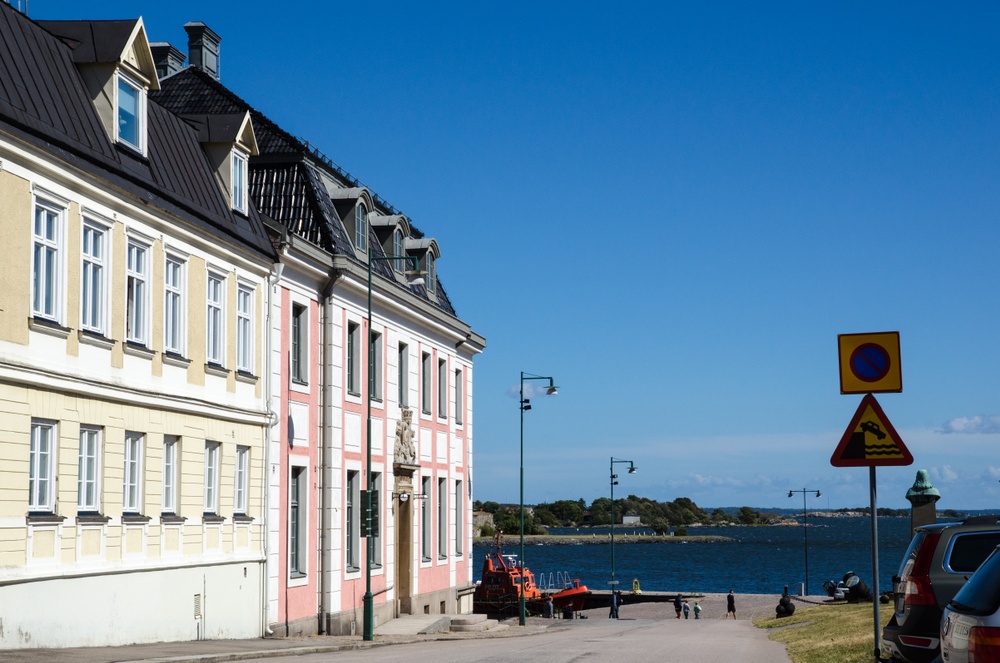Residenset ligger i Örlogsstaden Karlskrona