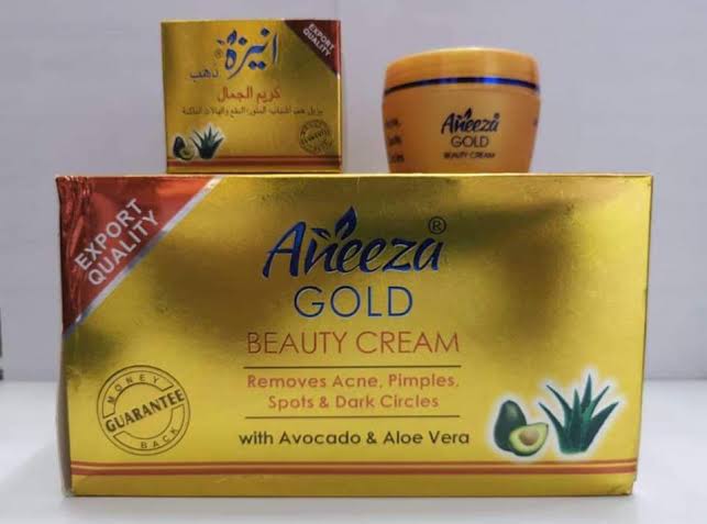 Aneeza Gold Beauty Cream (Large) - Famoh Trading | Flutterwave Store