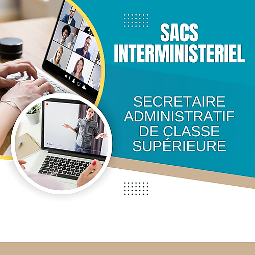 Représentation de la formation : Préparation au concours de Secrétaire administratif de classe supérieure- SACS ( concours interne) 