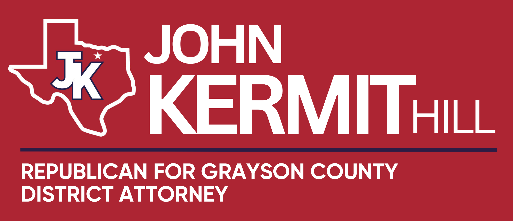 John Kermit Hill Campaign logo