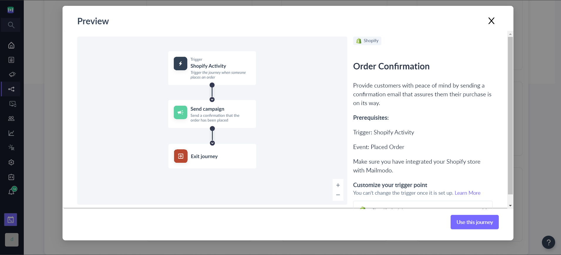 How to Send an Shopify Order Confirmation Campaign