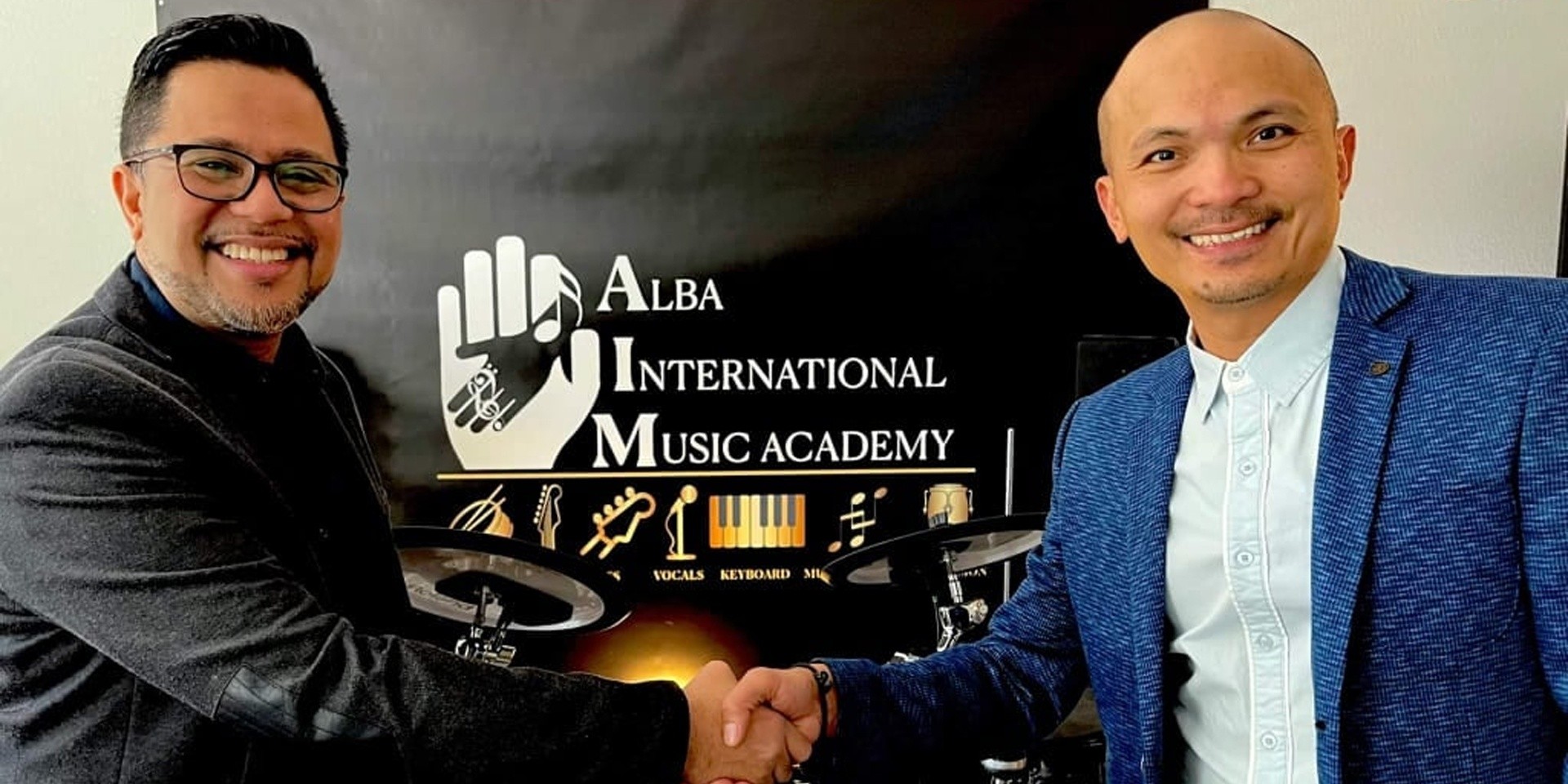 Filipino drummer Michael Alba opens Alba International Music Academy in Texas