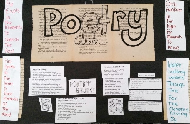 high school creative writing club