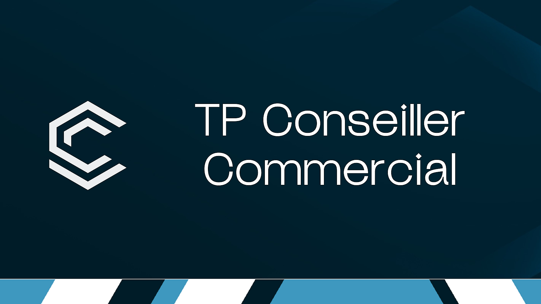 Représentation de la formation : TP - Conseiller Commercial