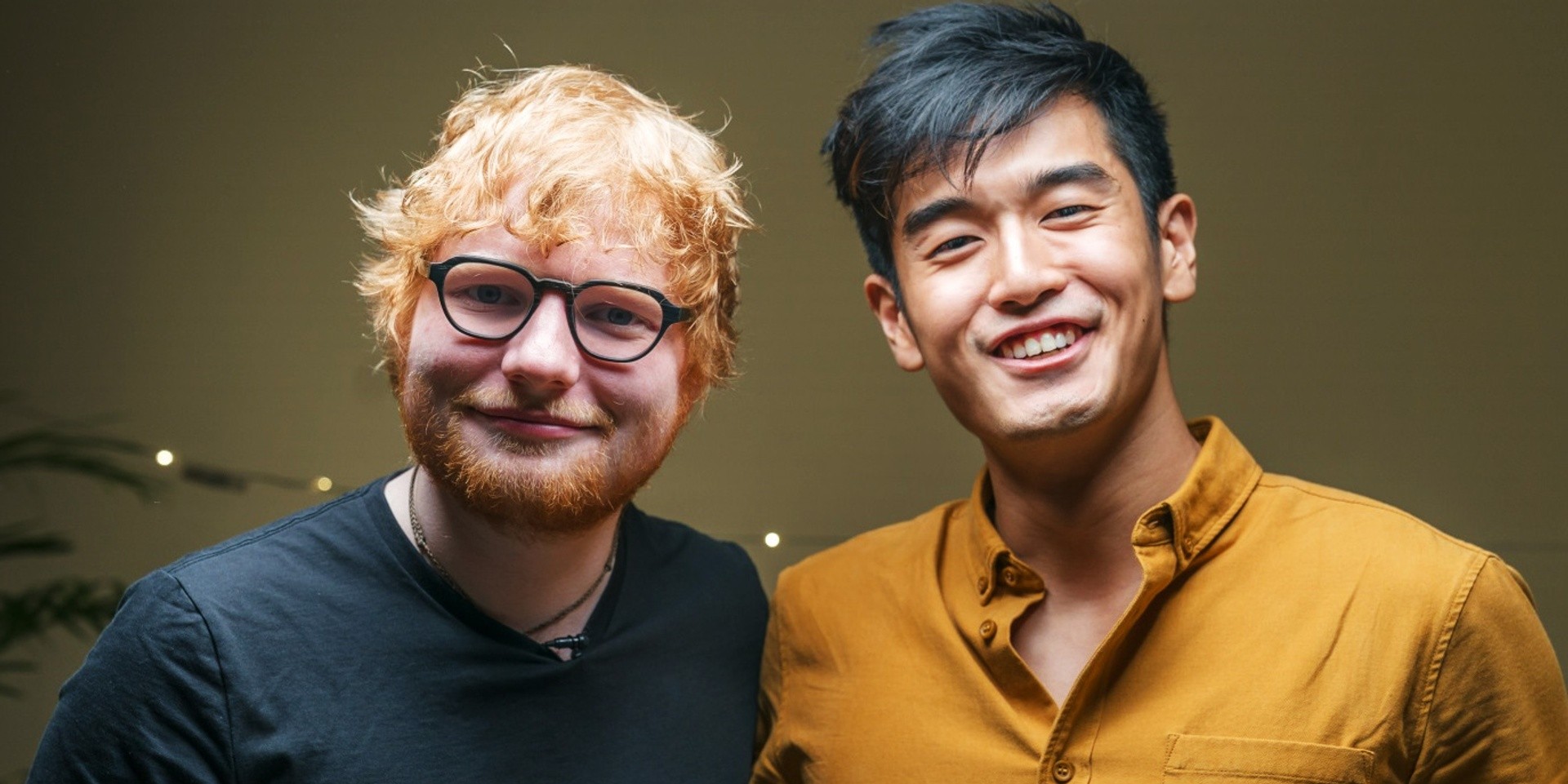 Ed Sheeran tackles a "Game of Divide" with Nathan Hartono — watch