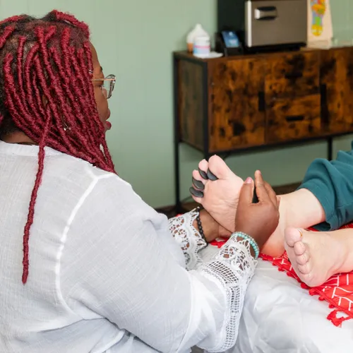 Hot Stone Reflexology