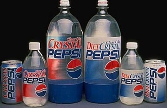 crystal clear pepsi