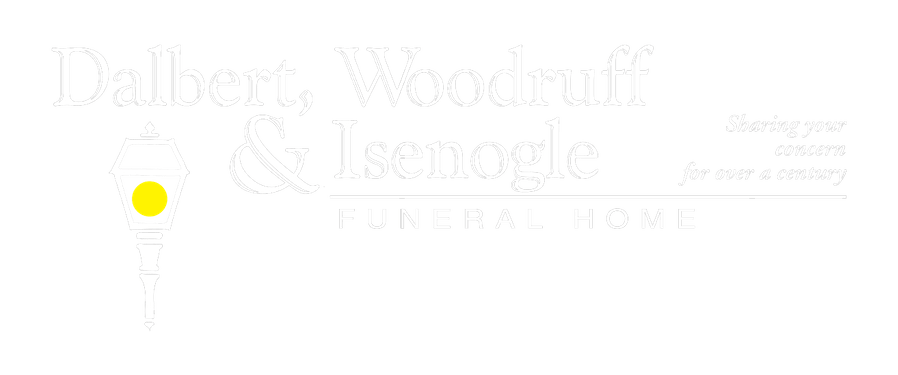Dalbert Woodruff, Isenogle Funeral Home Logo