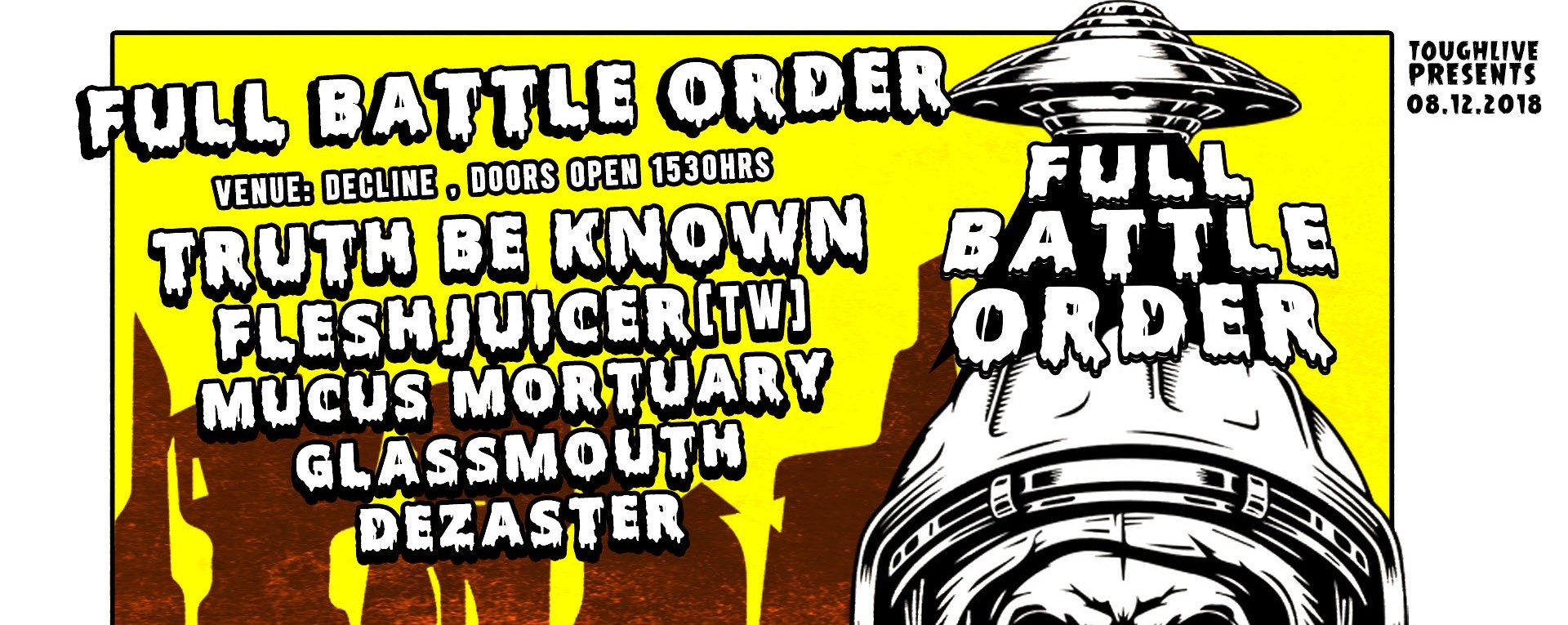 Full Battle Order x FleshJuicer Live in Singapore
