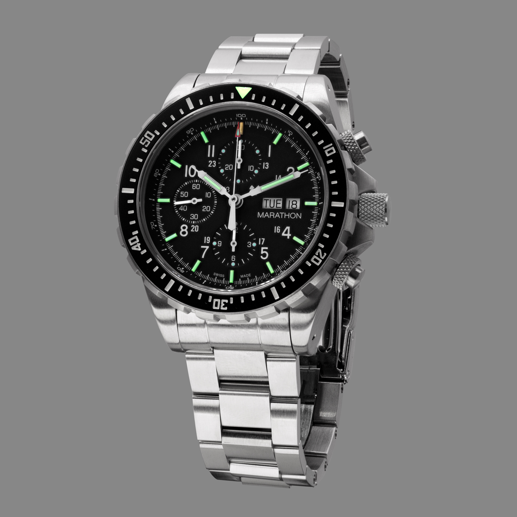 46mm Jumbo Diver/Pilot's Automatic Chronograph (CSAR)