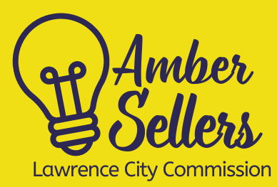 Amber Sellers for Lawrence City Commission logo