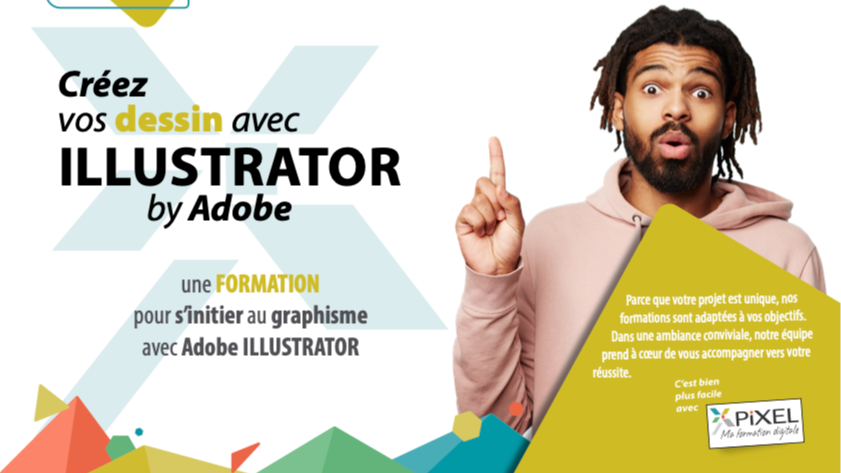 Représentation de la formation : Illustrator