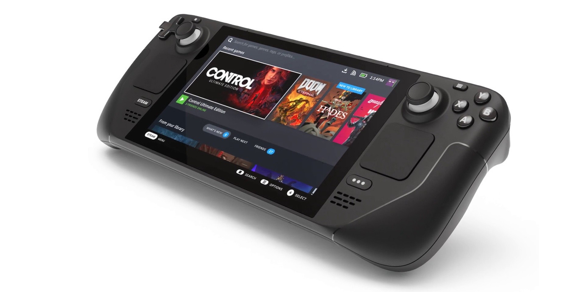Play your PC games on the go with Valve's new handheld console Steam Deck