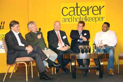 The Panel - David Cavalier, Shaun Hill, Simon Hulstone, John Williams, Michael Caines