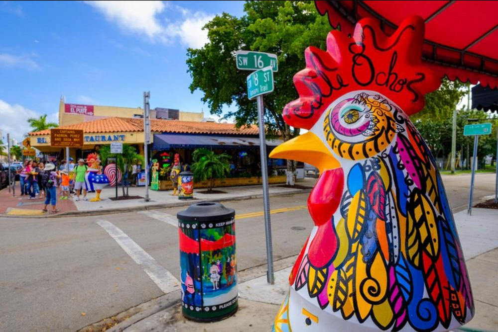Miami City, Little Havana Tour with FREE South Beach Bicycle Rental
