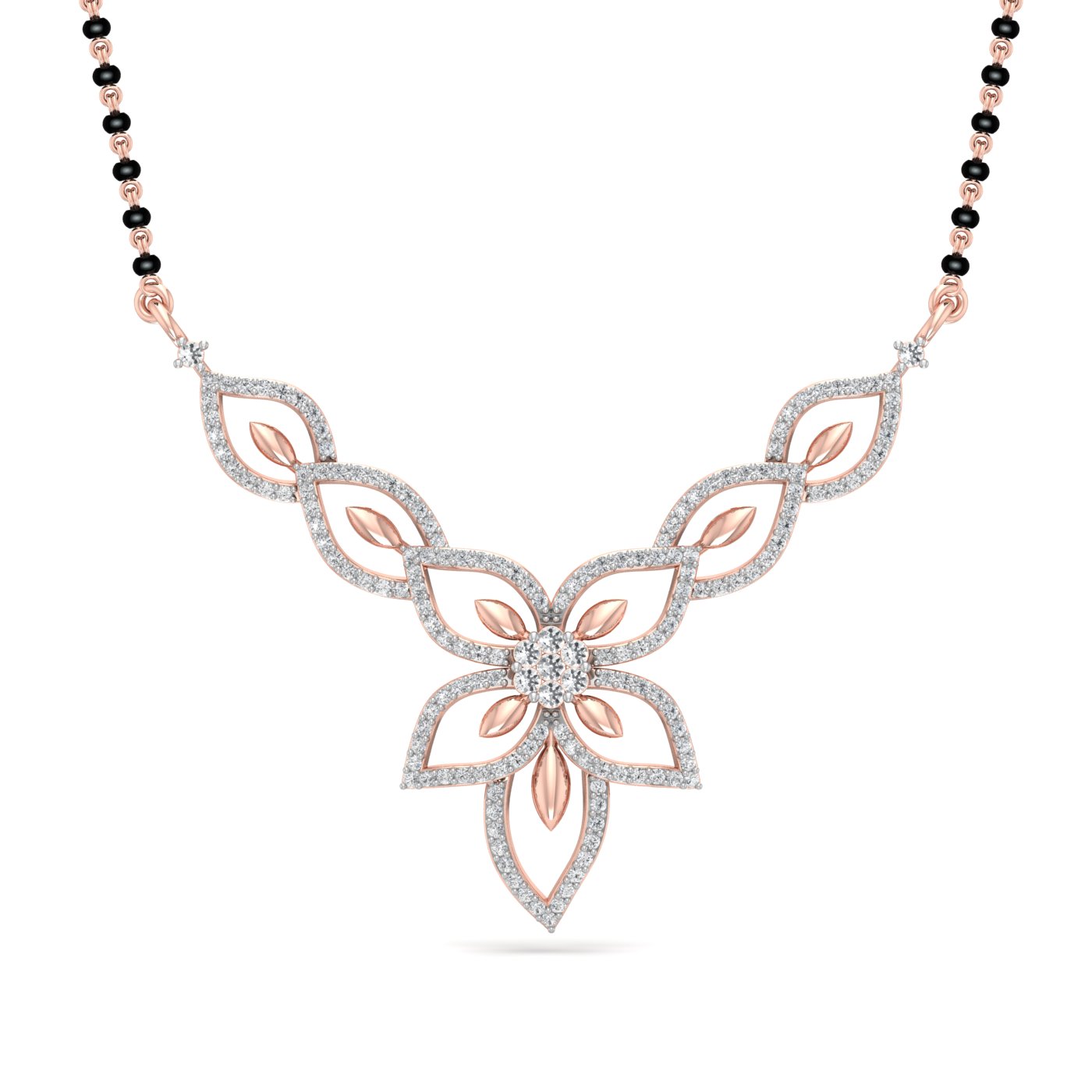 Latest Diamond Mangalsutra Design 2023 || Meera petals  Diamond  mangalsutra ||