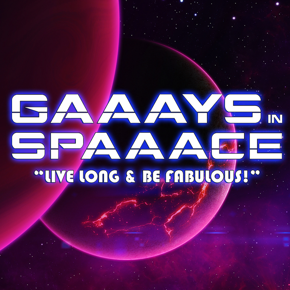 Gaaays In Spaaace logo