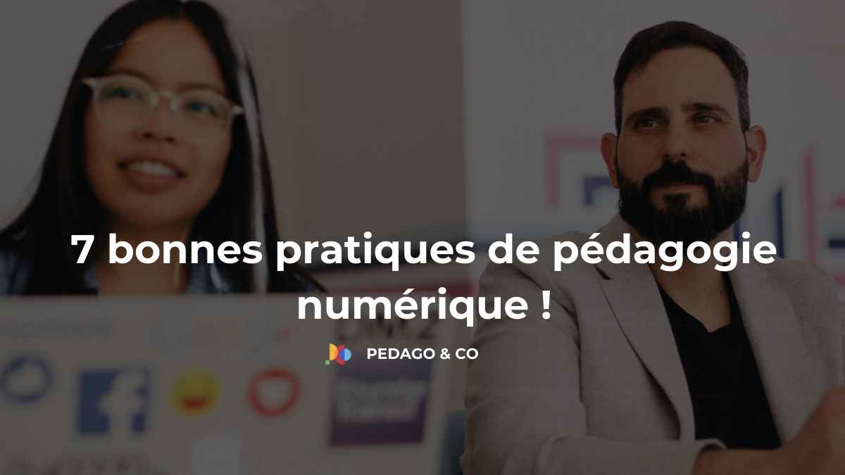 Représentation de la formation : 7 activités de pédagogie numérique performante