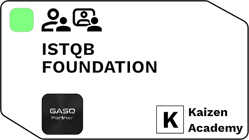 Représentation de la formation : Formation ISTQB Foundation 