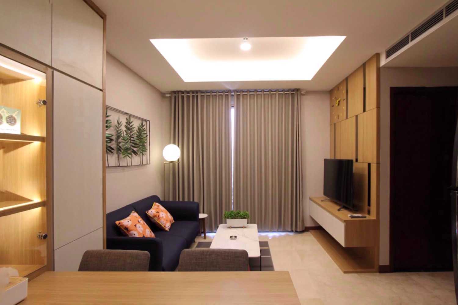 penyimpanan built in di apartemen