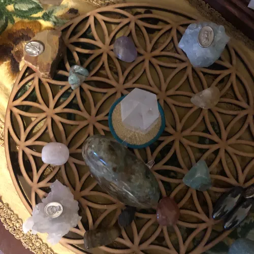 Crystal Grid with for Your Intention Meditation