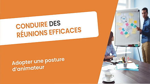 Représentation de la formation : CONDUIRE DES RÉUNIONS EFFICACES