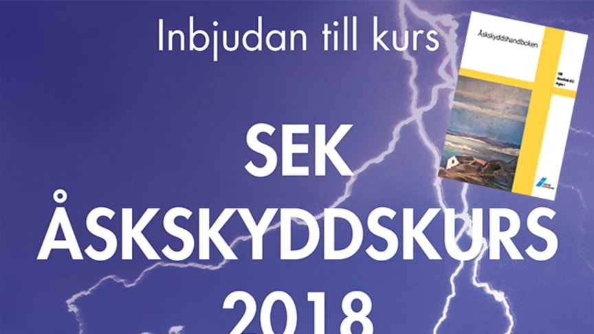 SEK Åskskyddskurs 2018