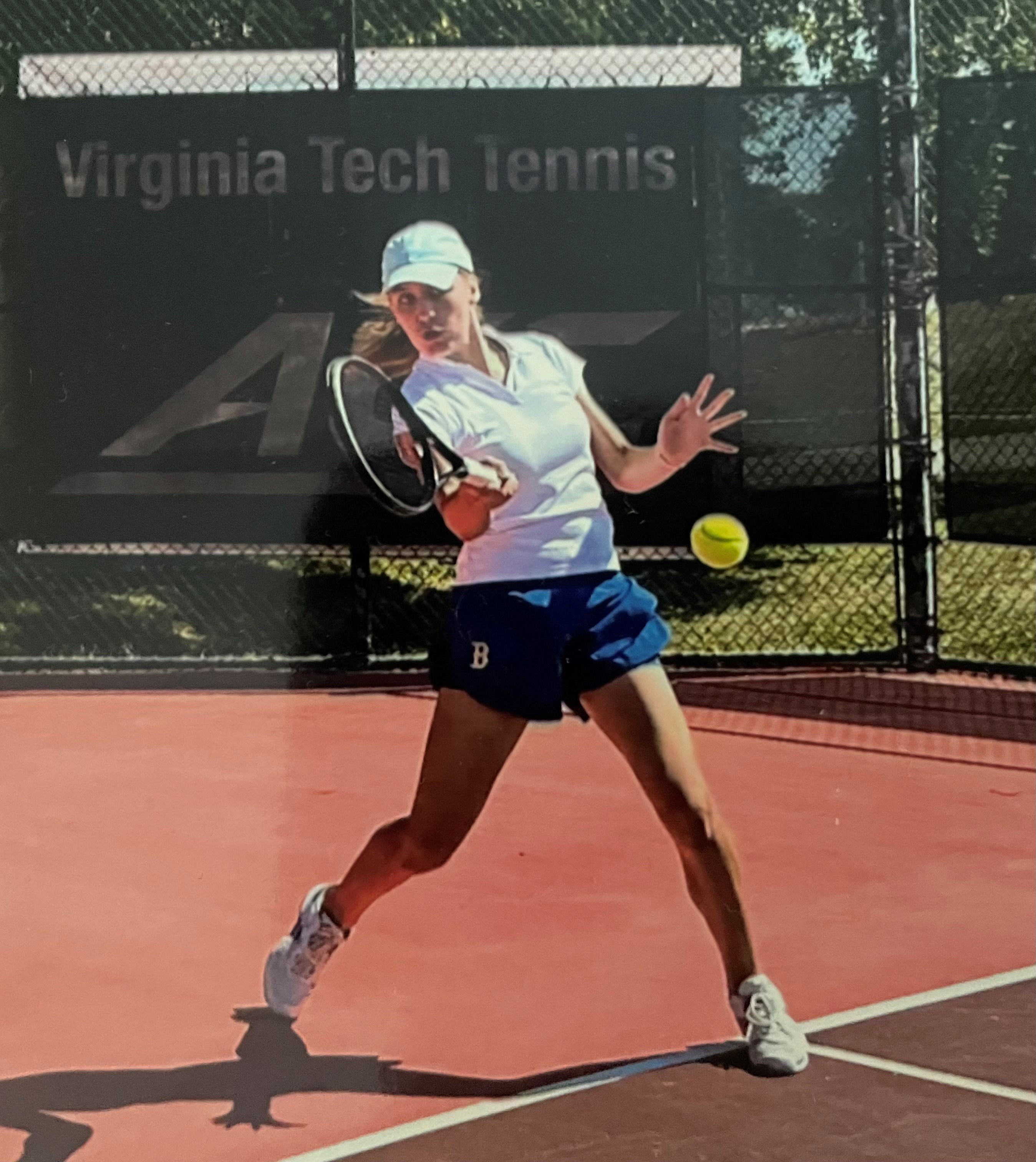 Elisabeth S. teaches tennis lessons in Blacksburg, VA