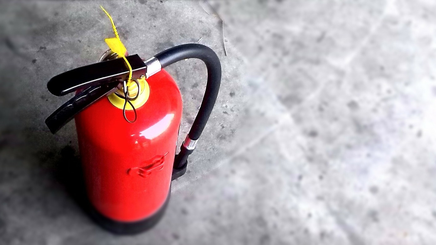 Représentation de la formation : Sécurité incendie et manipulation des extincteurs