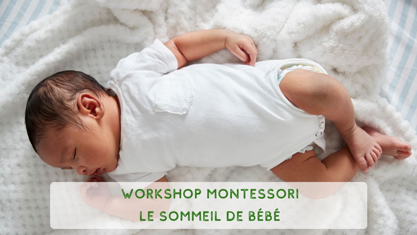 Représentation de la formation : Workshop Montessori - Le sommeil de l'enfant