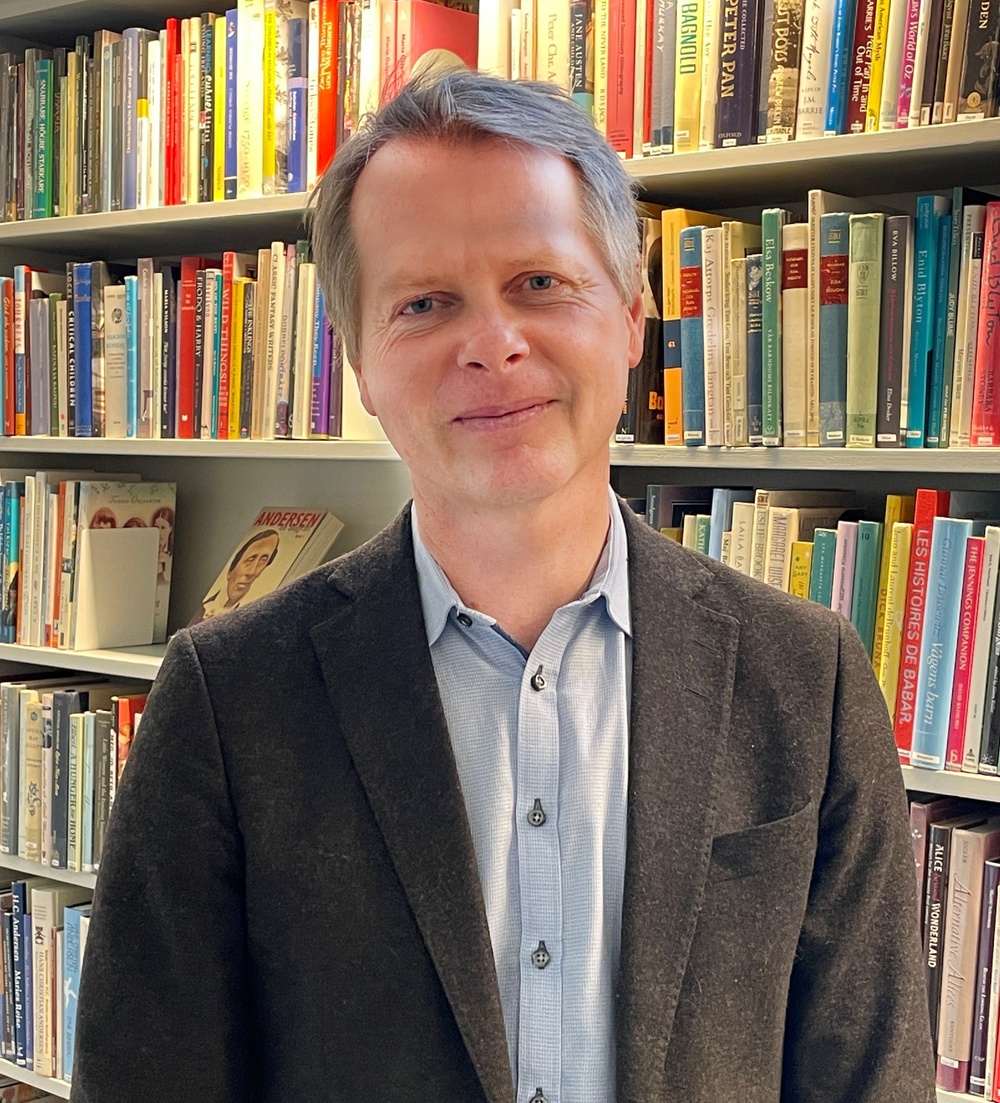Christer Nylander, ny ordförande på Svenska barnboksinstitutet från och med 1 januari 2023