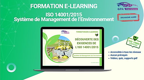 Représentation de la formation : FR_E-LEARNING ISO 14001/2015