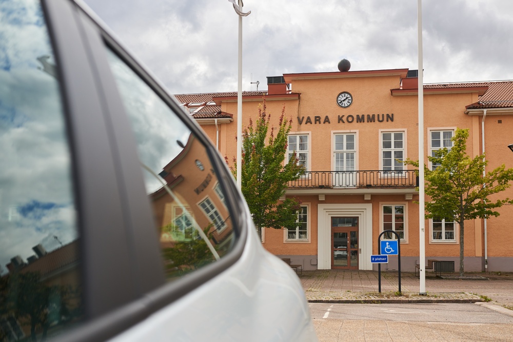 Kommunhuset i Vara kommun.