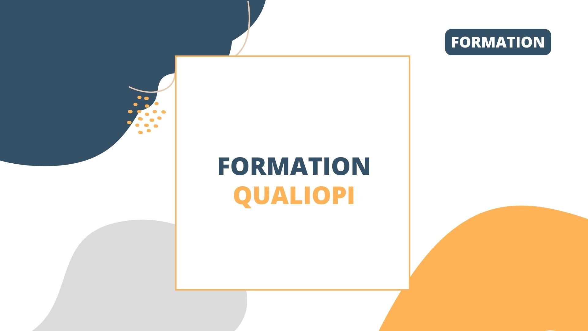 Représentation de la formation : FORMATION QUALIOPI