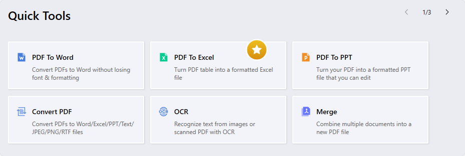 PDF Reader Pro Quick Tools