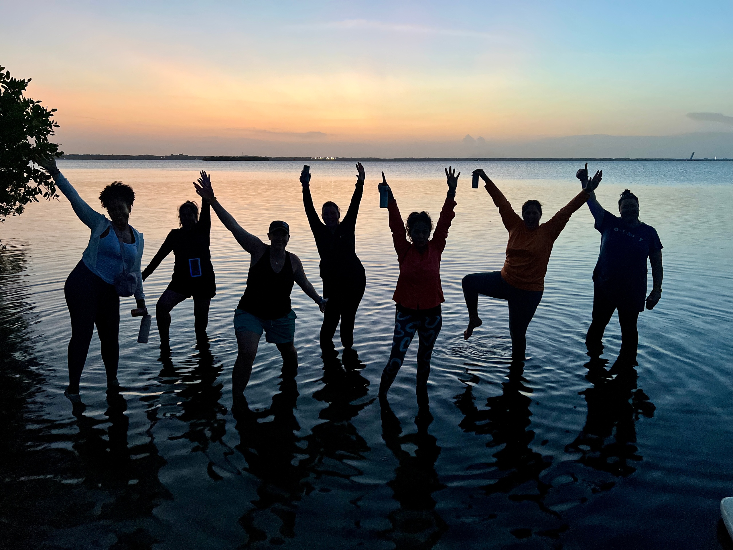 Happy Hour Sunset  Clear Kayak or Clear Paddleboard Adventure