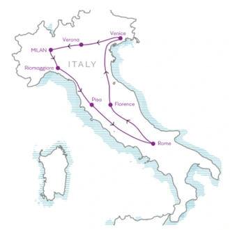 tourhub | U. | 10-Days Italy Pizza & Pasta - Euro Rail Trail 