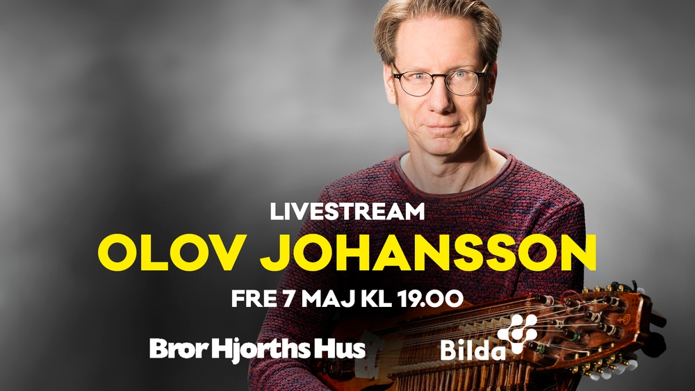 Olov Johansson - Solokonsert på Bror Hjorths Hus 7 maj
Foto: Sarah Thorén.