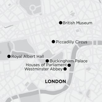 tourhub | Globus | Independent London City Stay | Tour Map