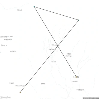 tourhub | Jee Tours | Kilimanjaro 10 Days Trek Northern Circuit Route | Tour Map