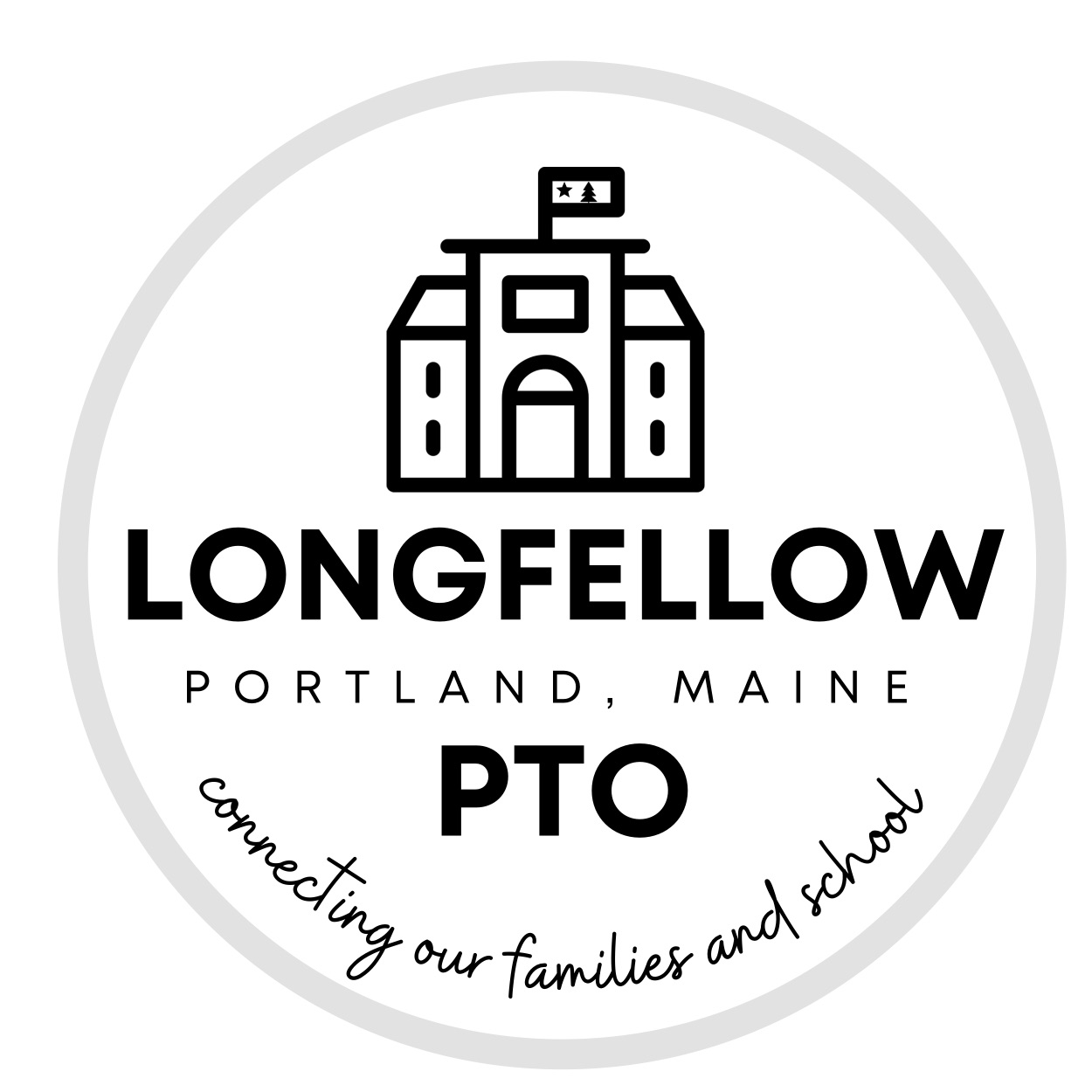 Longfellow School PTO logo