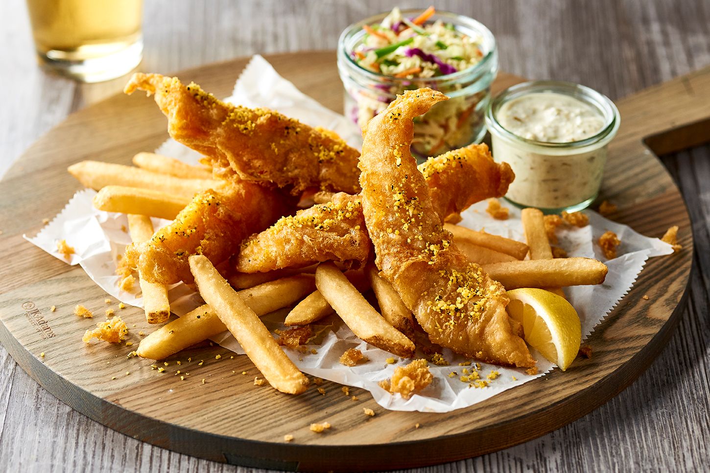 Crunchy Fish & Chips