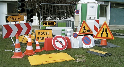 Représentation de la formation : Signalisation temporaire de chantier